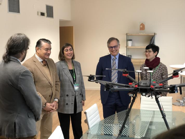 The team at ECAT meet authorities from Junta de Andalucía