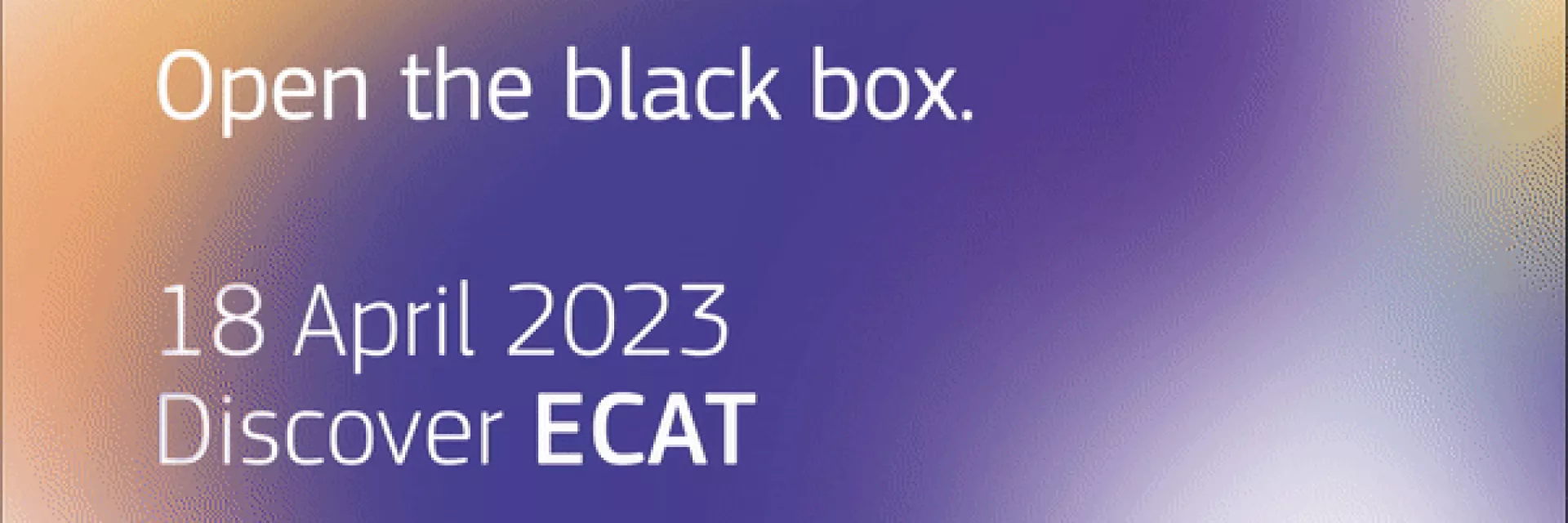 ECAT presentation event